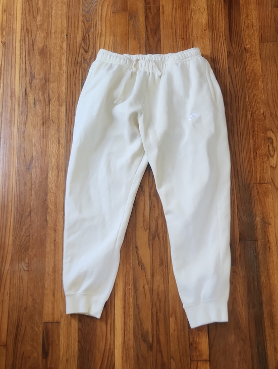 Nike Other - Nike Cream White Jogger Sweatpants